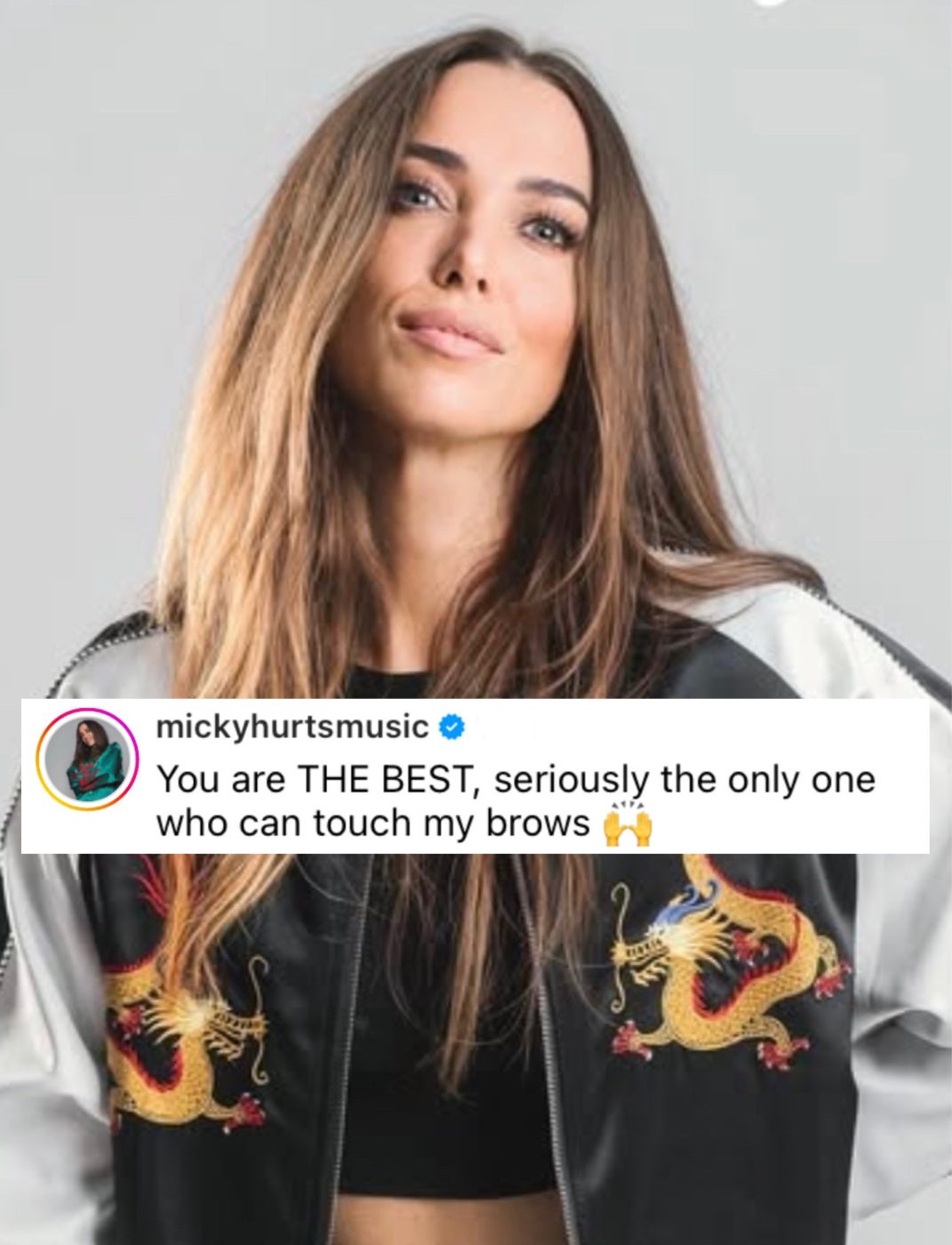 Micky Hurts — Eyebrow Lab client
